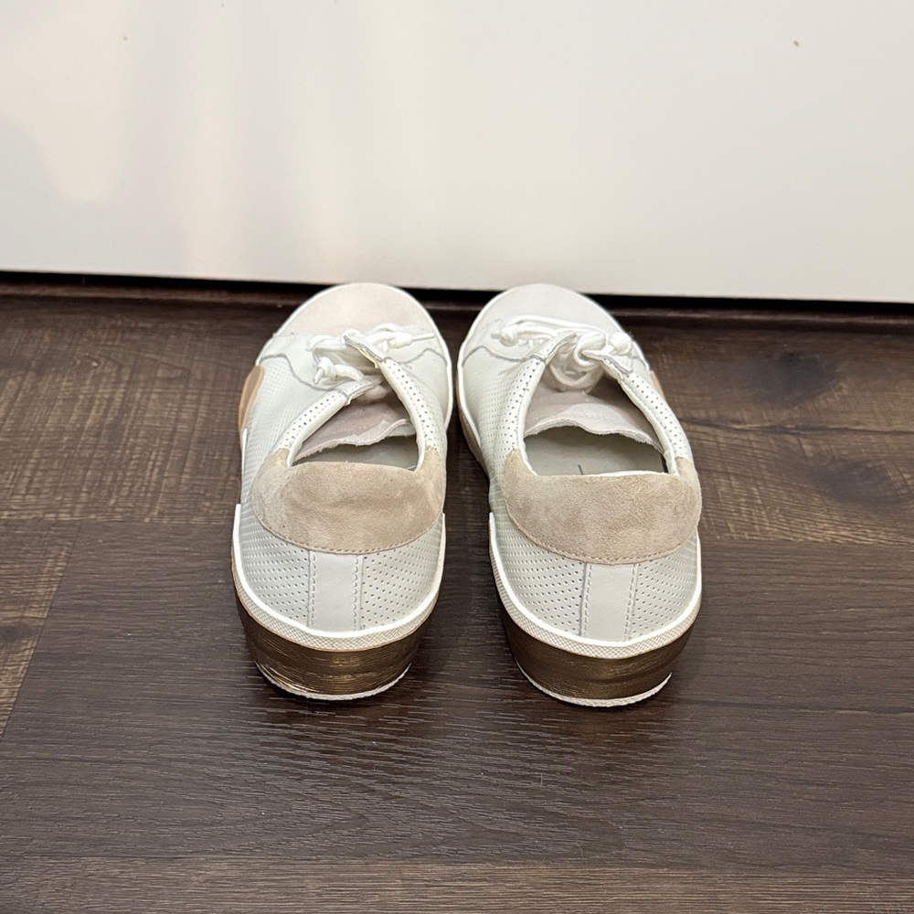 DV by Dolce Vita Cream and Tan Sneakers - Picture 3 of 5